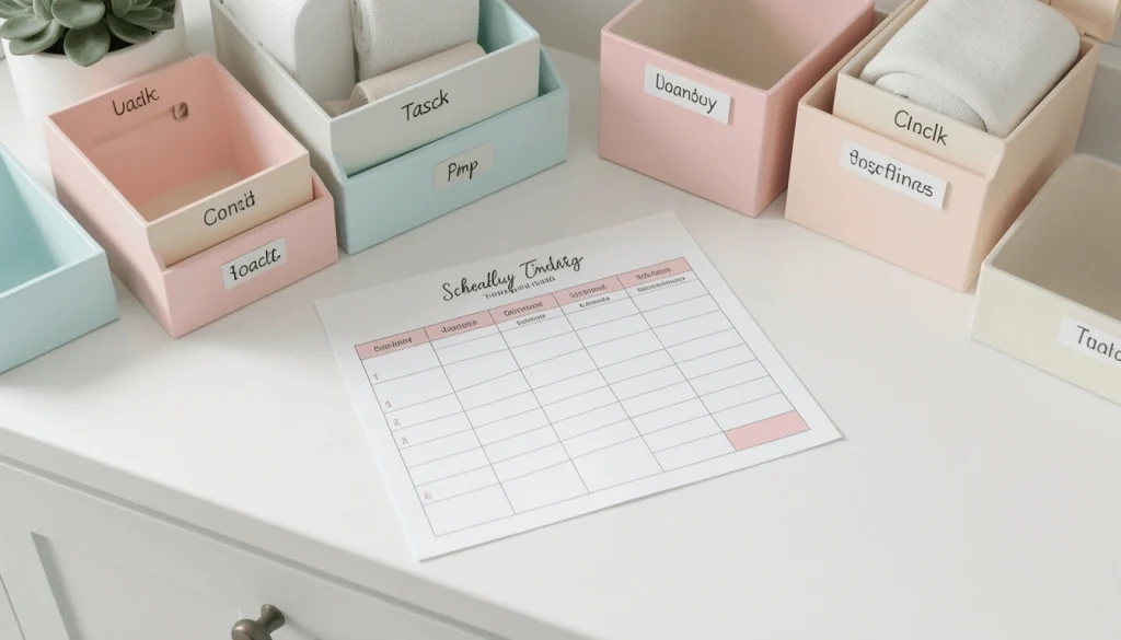 House Cleaning Schedule Template: A Practical System to Keep Your Home Clean Without Stress 2 House cleaning schedule template