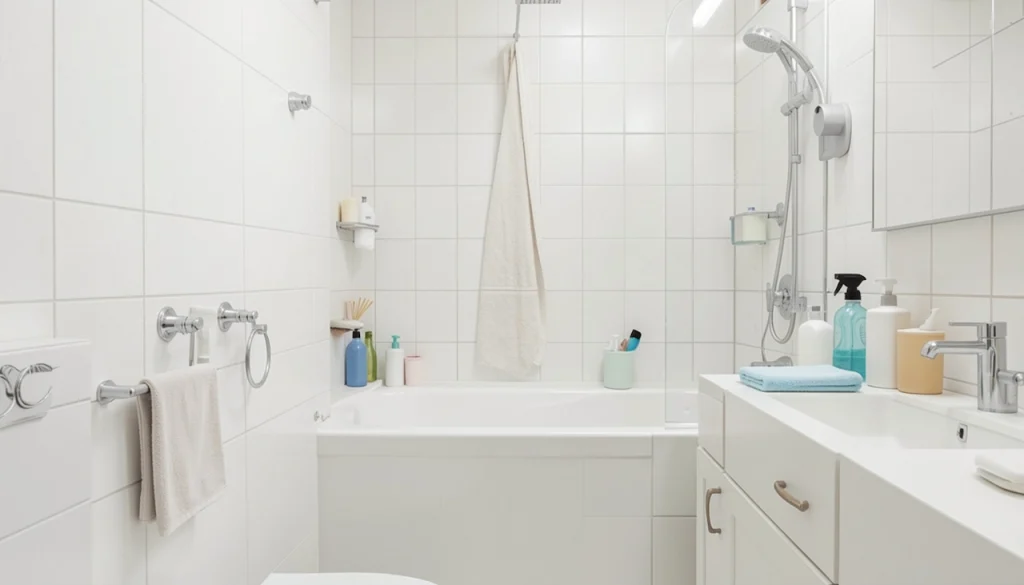What Are the Best Bathroom Cleaning Hacks for a Spotless Bathroom? 1 Bathroom cleaning hacks