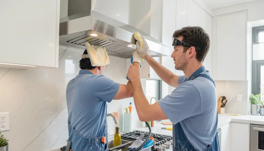 How Can Kitchen Hood Cleaning Keep Your Kitchen Grease-Free? 1 Kitchen hood cleaning