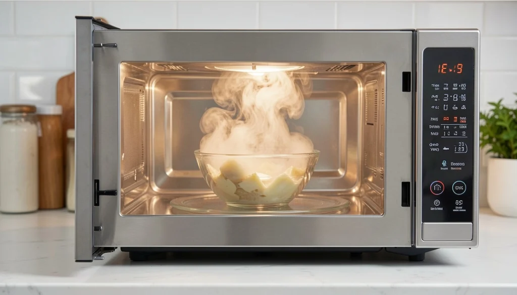 Microwave cleaning hack​