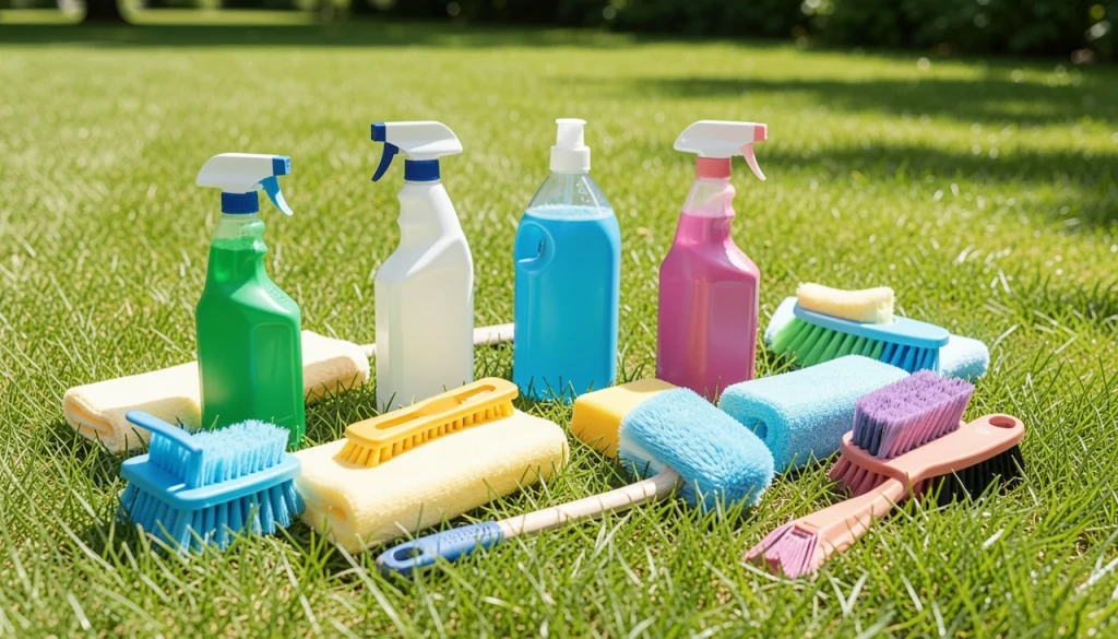 Outdoor cleaning products