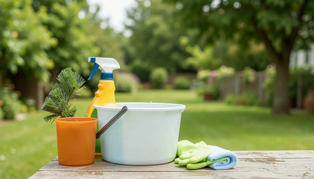 Outdoor cleaning products